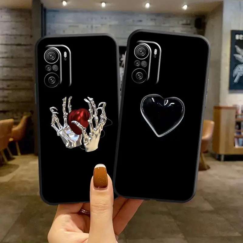 

Creative Model Phone Case For POCO X3 GT X3 GT F3 NFC M3 Pro Xgs2 Bumper Funda Capa PU Protective Selena Cartoon Cool Plain