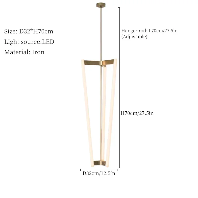

Подвесной светильник MZISOSOD трехцветный