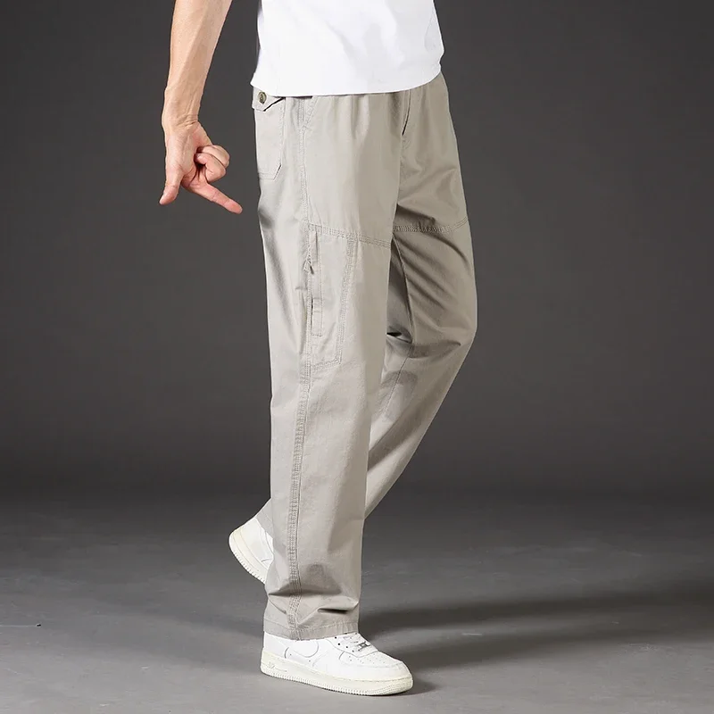 Мужские повседневные брюки размера плюс 6XL, Военный стиль, тактические ...