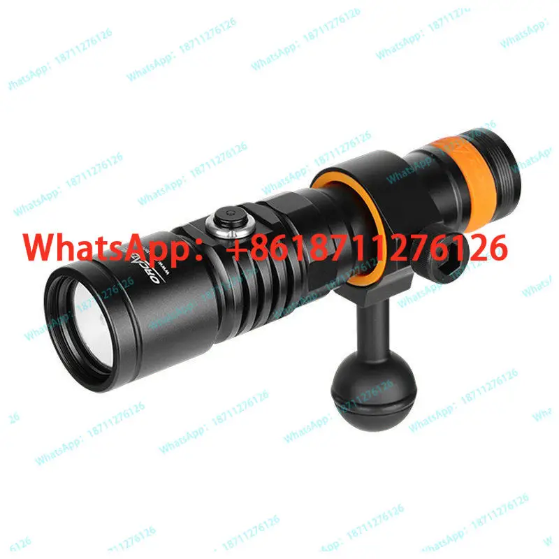 Фото Подводный фонарь OrcaTorch Orca D710V MK2, водонепроницаемый, трехцветный, с функцией панорамного освещения, портативный, 2300 люмен №1