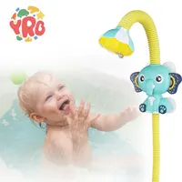 Bath Toys for Kids Baby Water Game Elephant Shower Spray Strong Suction Cup Water Game Toy Baby Squirting Sprinkler Bathroom toy