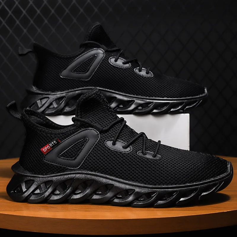 Men Comfortables Breathable Mesh Casual Lightweight Running Wear-resistant Gym Shoes Sneakers Jogging Anti-Odor