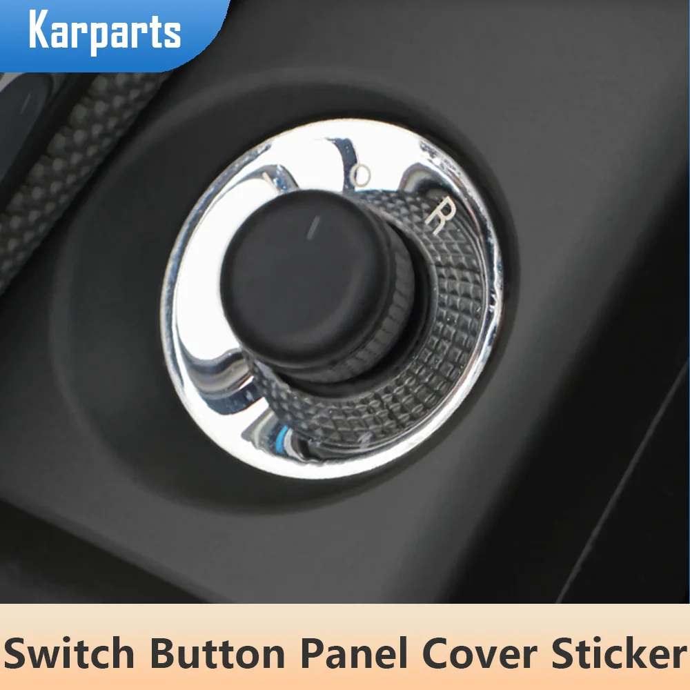

Car Rearview Mirror Control Switch Button Sticker Cover for Chevrolet Cruze 2009 - 2014 Stainless Steel Interior Accessories