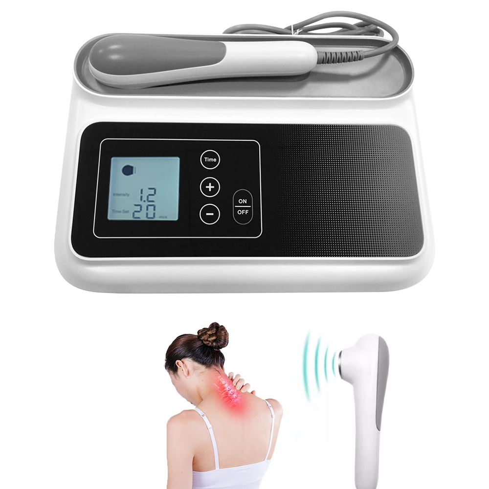 

Portable home use ultrasound machine physical therapy chronic pain relief device