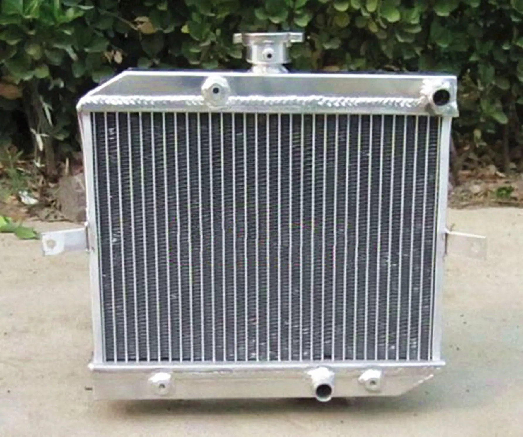 For 2005-2014 Honda Foreman Rubicon 500 Aluminum Radiator Cooler Cooling Coolant 2005 2006 2007 2008 2009 2010 2011 2012 2013