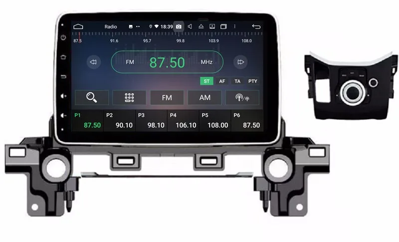 2din CarPlay Android 11 Автомагнитола для mazda CX-5 CX5 2017 2018 - 2021 Автомобильный GPS Радио