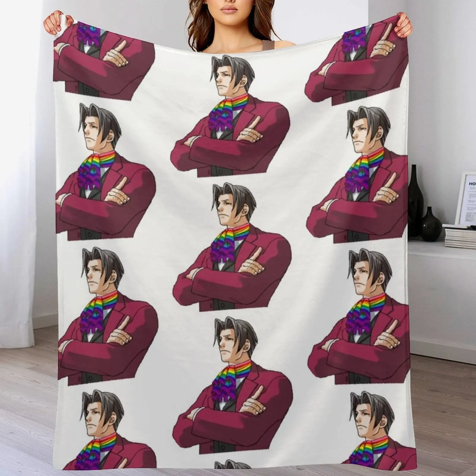 Одеяло Miles Edgeworth Pride декоративные плюшевые пляжные одеяла