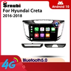 Srnubi Android 10 автомобильное радио для Hyundai Creta 2016-2018 мультимедийный видеоплеер 2 Din 4G GPS навигация Carplay DVD головное устройство