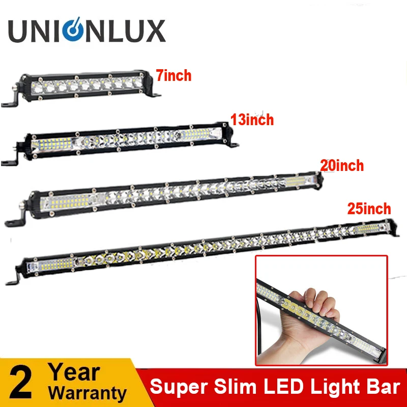 Супер яркий 7-30-дюймовый Однорядный 30 Вт 120 Вт 180 Вт 90 Вт комбинированный светодиодный рабочий фсветильник для внедорожника 4x4 вездехода внедорожника
