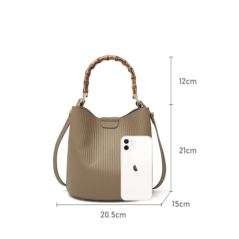FOXER Female Genuine Leather Small Handbag Lady Simple Shoulder Crossbody Bag Women's Fashion High Quality Cowhide Commute Totes