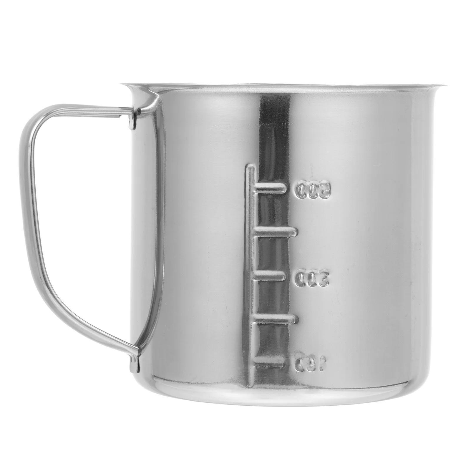 

1Pc Stainless Steel Measuring Cup Measuring Cup Scale Cup (Silver)
