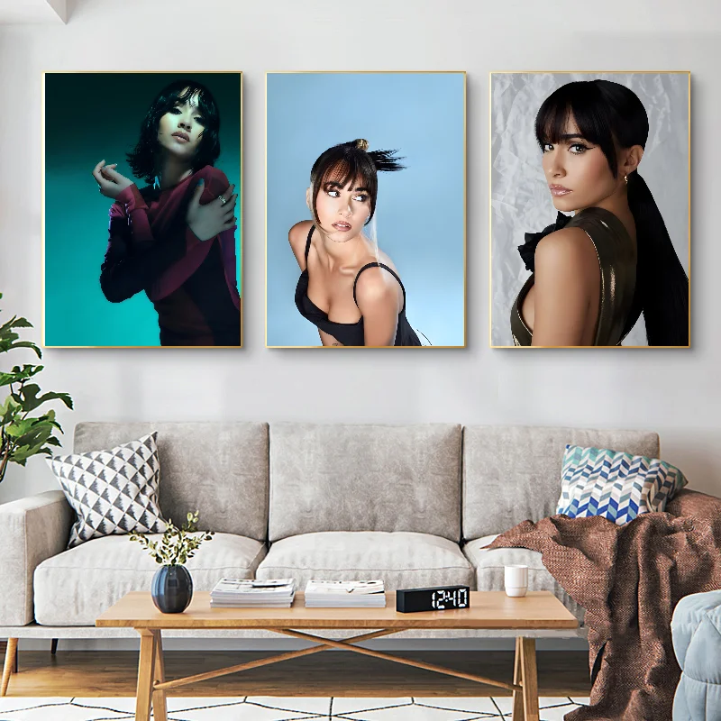 Певица Айтана Окана плакат самоклеящаяся художественная водостойкая бумажная