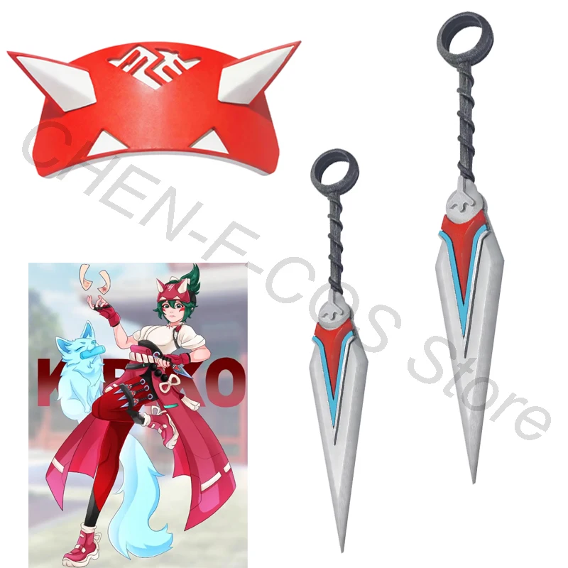 Игра Overwatch Kiriko маска для косплея головной убор униформа ролевых игр аксессуары