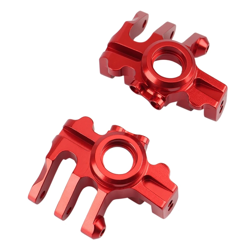 2 шт. металлический поворотный кулак рулевой чашки для AXIAL RBX10 Ryft 1/10 RC гусеничный