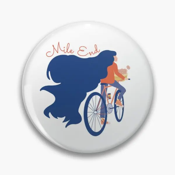 

Мягкая булавка в форме мили для украшения шапки, Подарочная металлическая забавная мультяшная Милая булавка для воротника, ювелирные издел...