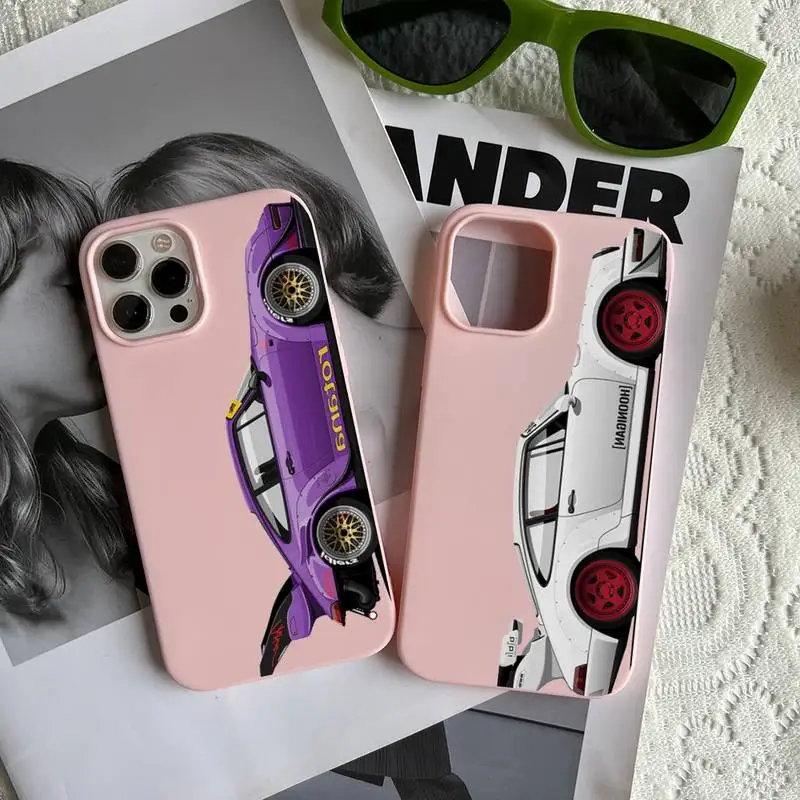 Cool Sports Car Phone Case Fundas Shell Cover For 11 Pro 12 13 Mini Pro Max Iphone 6 6s 7 8 Plus Xr X Xs Mobile Phone Bag