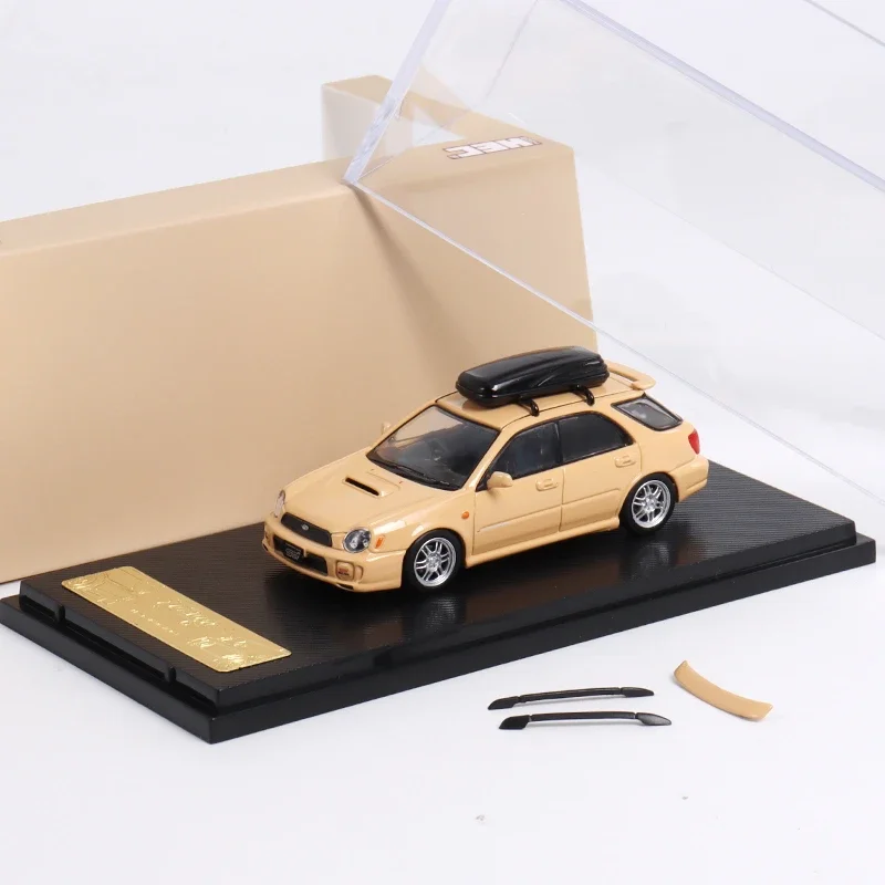 Литая под давлением модель автомобиля Furuya 1:64 Impreza WRX STi Sedan/Wagon Mk2 GD/GG 2024 издание HEC