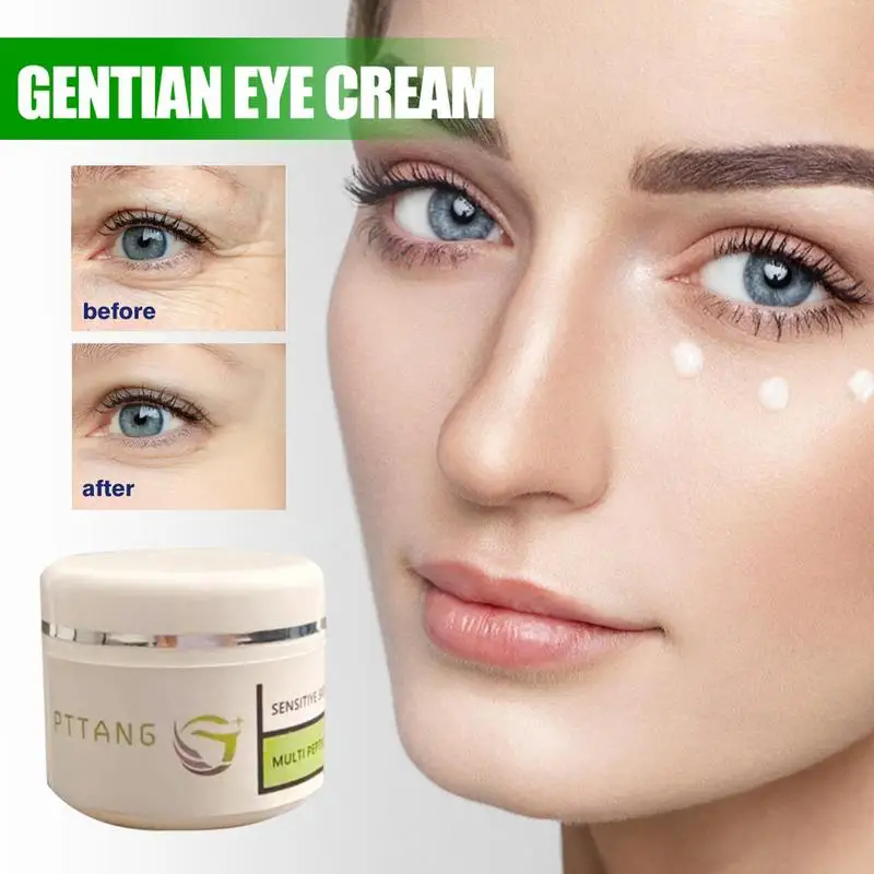 

Under Eye Cream With Almond Extracts Hydrates Moisturzing Fade FineLine Dark Circle Puffiness Eye Bags Firming Eye Care For Girl