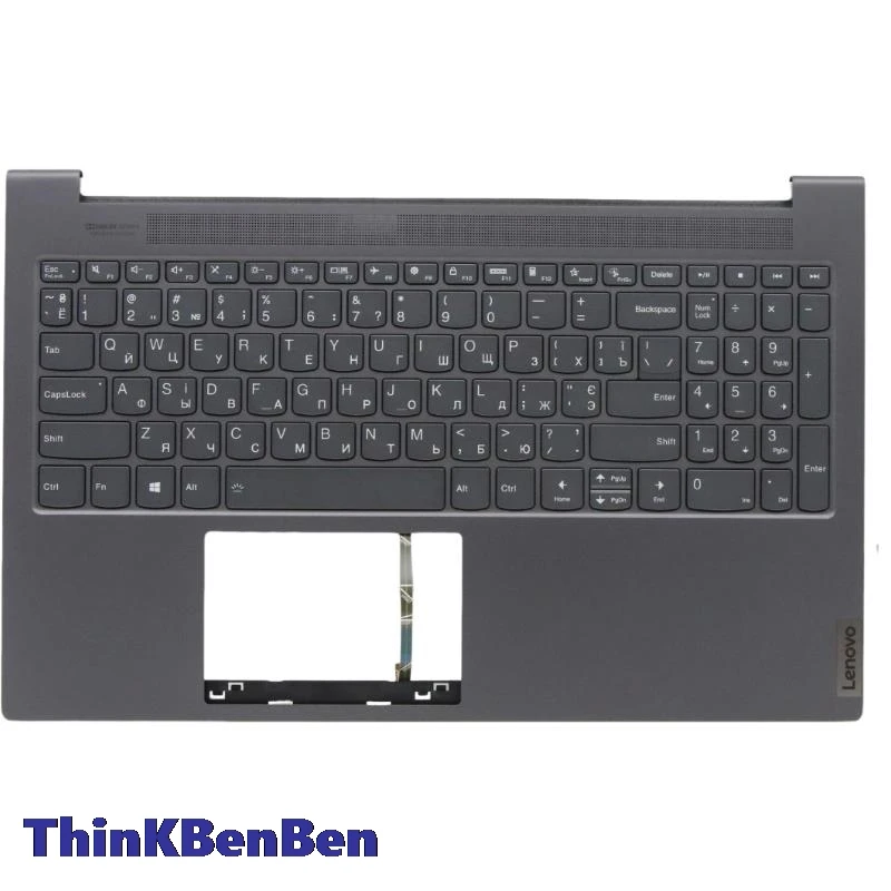 Украинский серый корпус с клавиатурой подставка для рук чехол Lenovo Ideapad Yoga Slim7 15