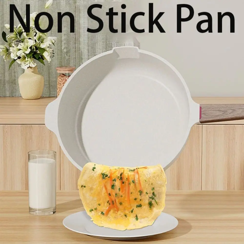 

Kitchen Accessories Frying Maker Fried Egg Flat Bottom Pot Non Stick Pan Steak Frying Pan Smoke-Free Cooking Pot