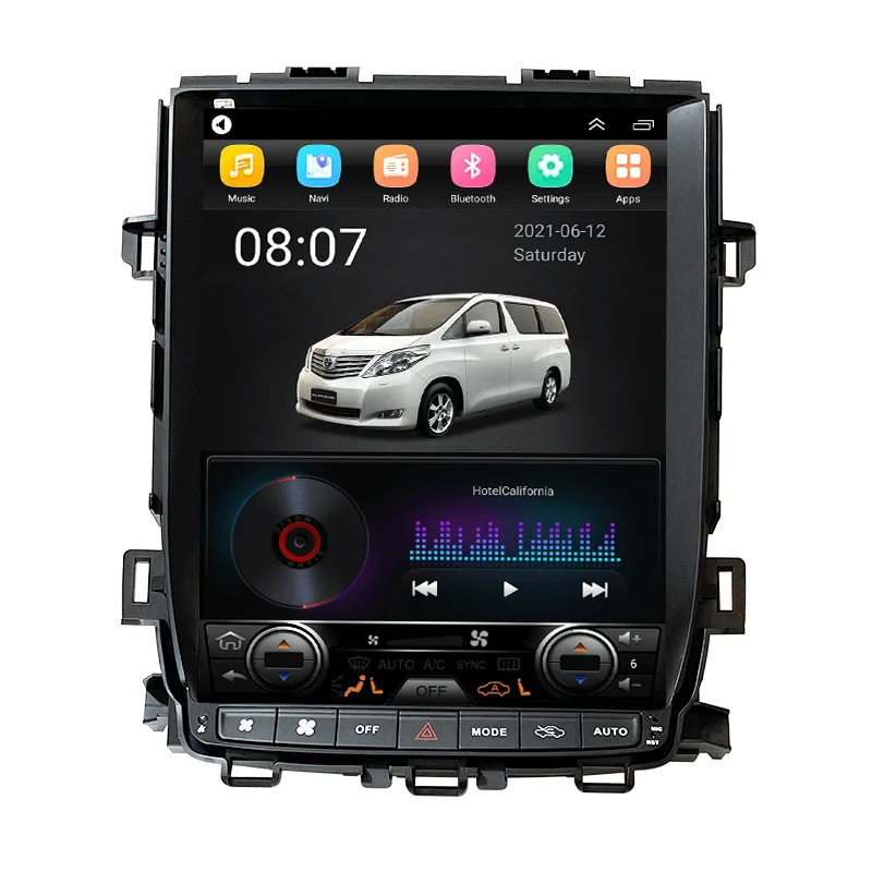 Автомобильная Мультимедийная система Toyota Alphard A20 2007-2014 с радио и GPS |