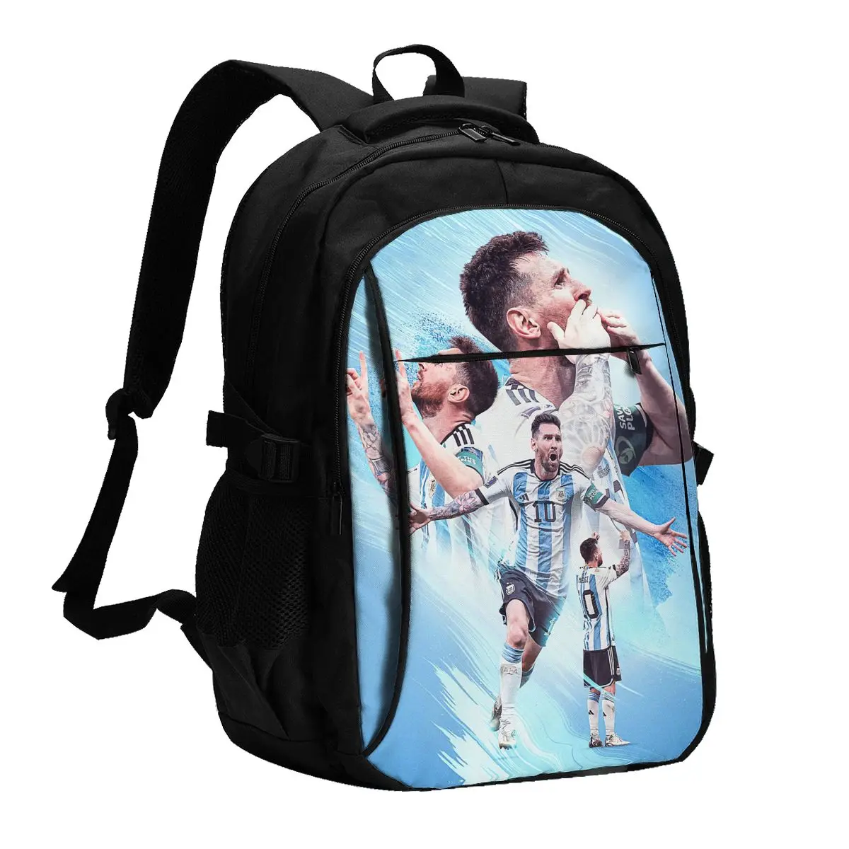 Футбольный игрок 10 Месси дорожный рюкзак для ноутбука деловой водостойкий с
