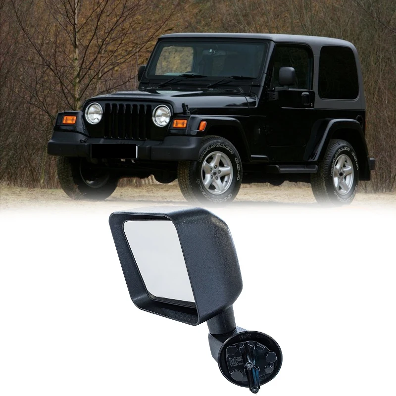 

Автомобильное боковое дверное зеркало для водителя, подходит для Jeep Wrangler 2007-2017 CH1320271 68081251AA
