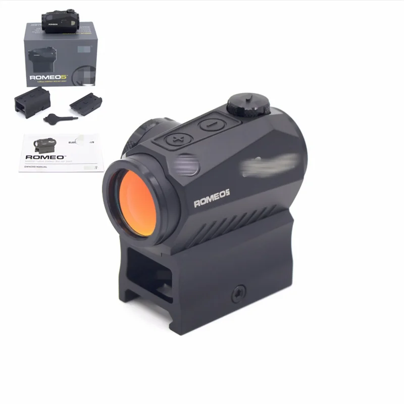 

ROMEO5 Red Dot Sight 2023 Ver. with Height&Base Mount For Picatinny Rail with Original Box High-quality
