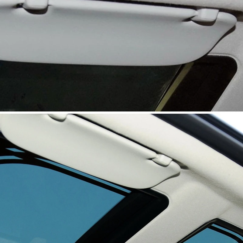 Боковой солнцезащитный козырек на крышу автомобиля фиксированный зажим