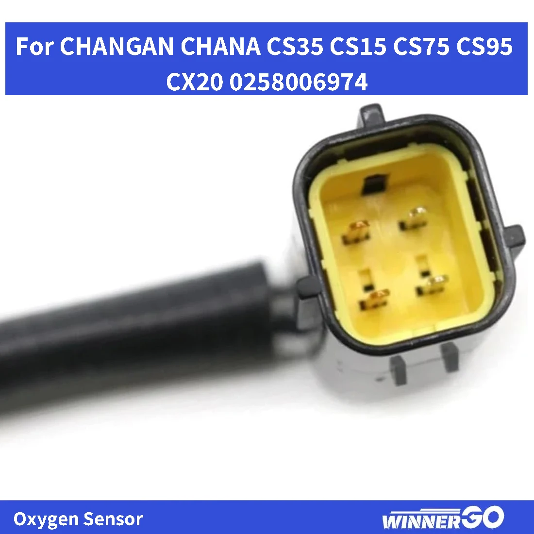 Фото Датчик кислорода (лямбда-зонд) передний и задний в сборе для CHANGAN CHANA CS35 CS15 CS75 CS95 CX20 0258006974 Benni ALSVIN Chana EULOVE Star 7 Bus №5