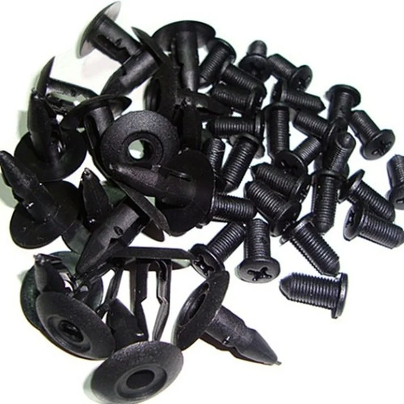 

50PCS Universal Door Panel Buckle / Door Inner Panel Buckle / Fender Clip / Expansion Screw