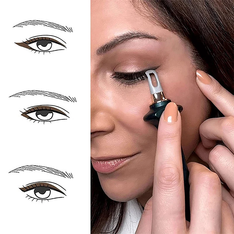 

Silicone Liquid Eyeliner Stamp Eyeshadow Long Lasting Eye Liner Easy To Makeup