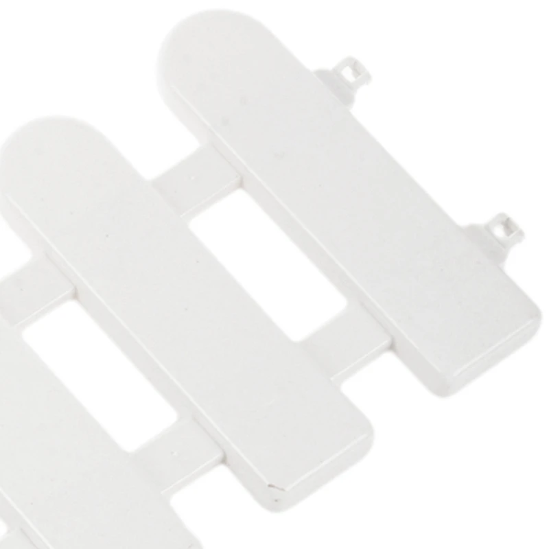 Новый 1 шт. 50X13 см белый пластиковый забор на дереве двор Крытый садовый детский