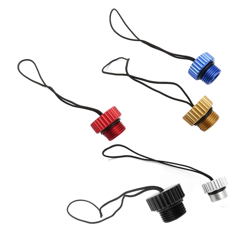 

Top!-Scuba Diving DIN Tank Valve Threaded Cover 5/8-14NPS Dust Cap Dust Plug Protector Tank Regulator Protection Cover