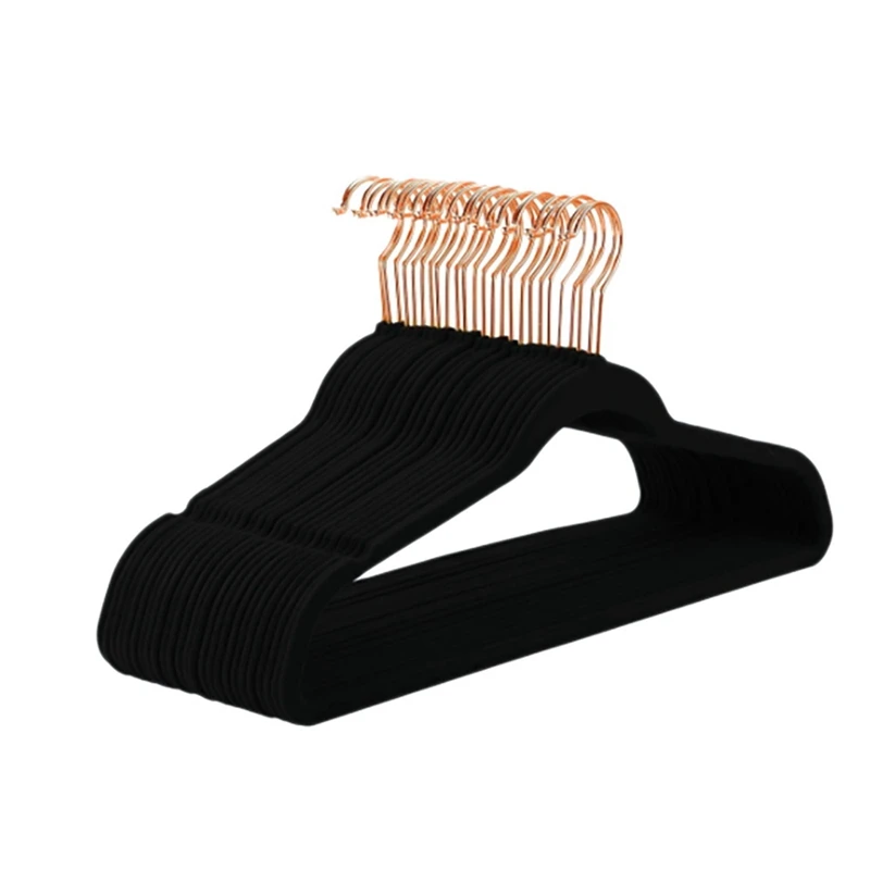 

Velvet, Non-Slip Suit Clothes Hangers, Clothing Notched Hangers, - Pack Of 30