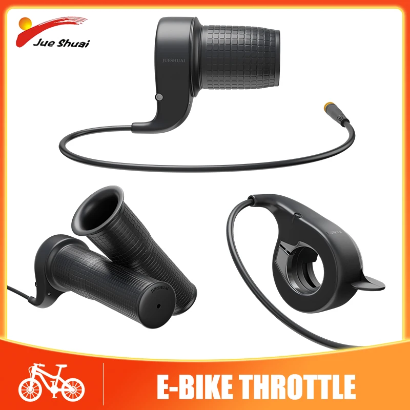 

Waterproof Electric Bike Thumb Throttle/Half Throttle/Twist Throttle Speed Control Electric Scooter Bicycle Ebike Accessories