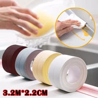 kitchen sealing tape waterproof mouldproof gap seam tape self adhesive seam toilet corner seal strip dustproof wall stickers