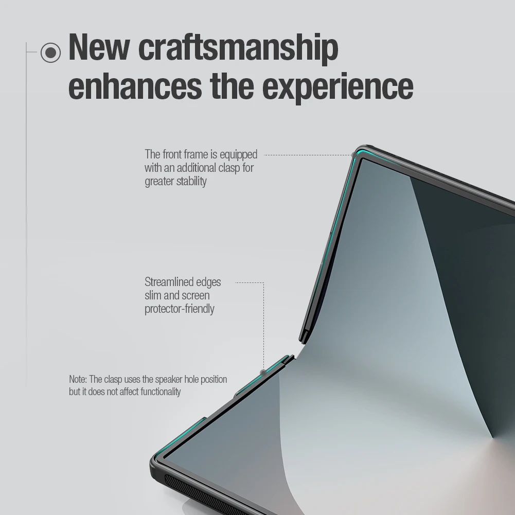 Чехол Nillkin для Samsung Galaxy Z Fold 6 матовый чехол складная Противоударная задняя крышка