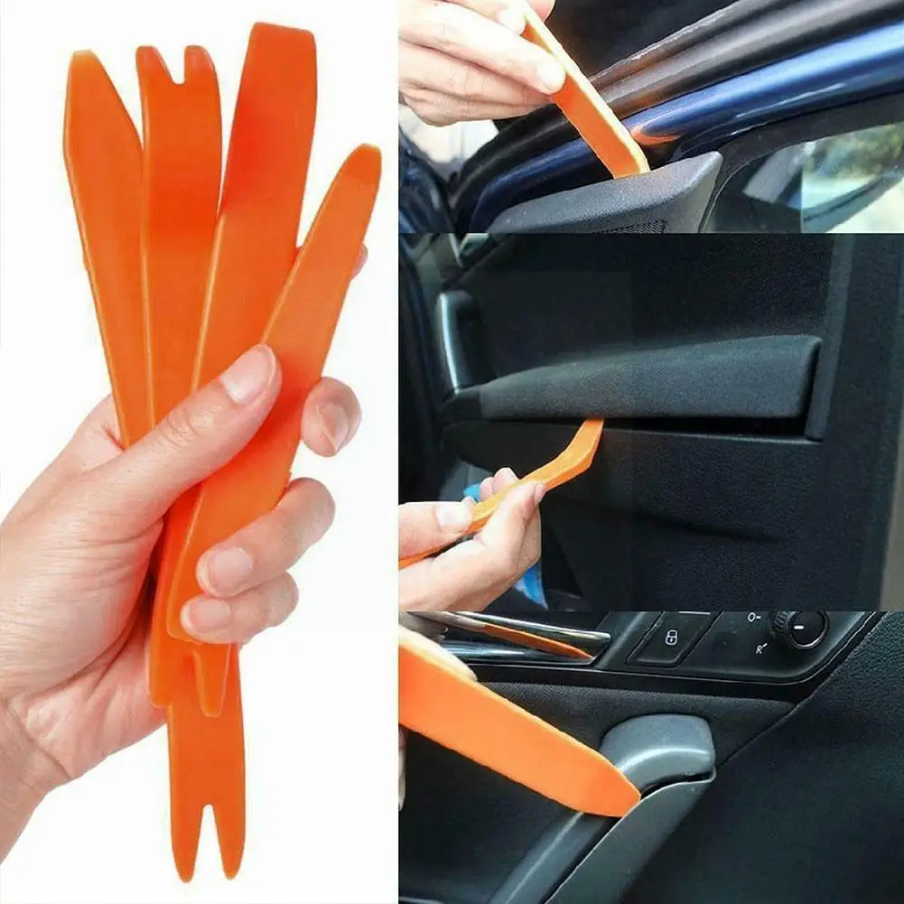 

Car Audio Disassembly Tool Interior Navigation Conversion Trim Panel Door Tool Clip Kits Auto Disassembly Repairing Removal G2J4