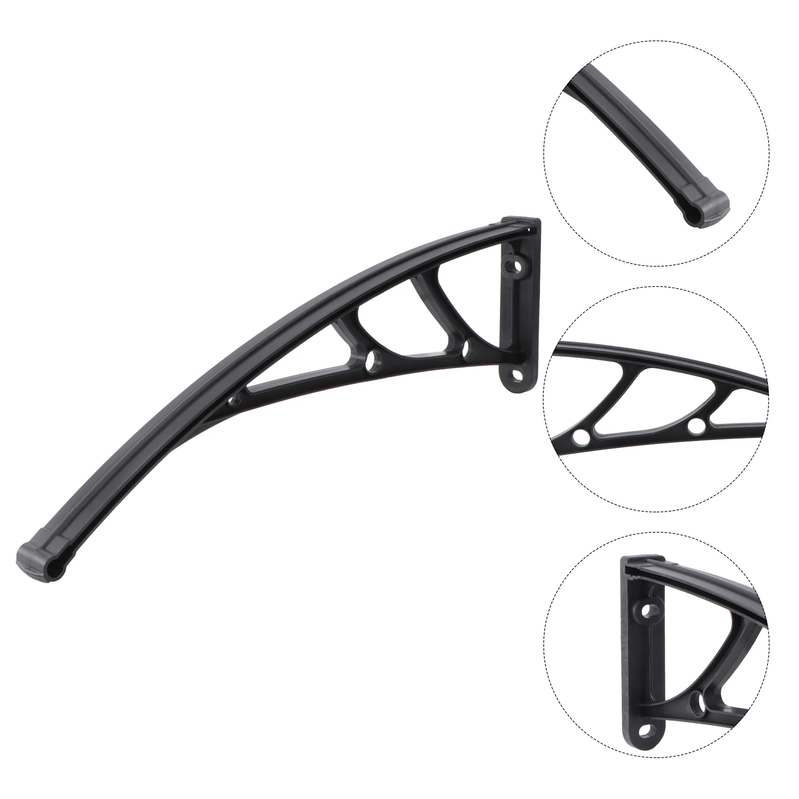 

Awning Bracket Canopy Brackets Window Door Cover Patio Balcony Support Rain Holder Railing Metal Outdoor Awnin Eaves Roof Rv