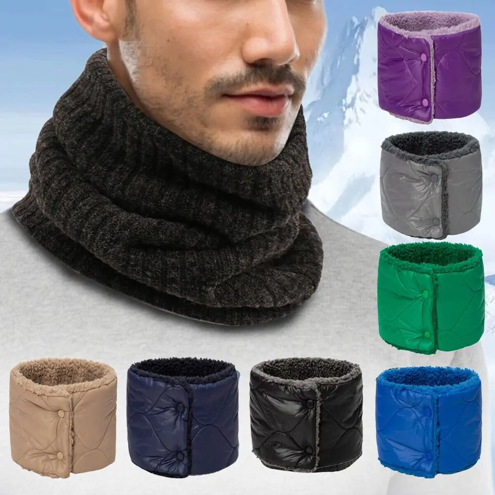 

Bib Windproof Warm Neck Cover Ski Motorcycle Scarf Thermal Neck Warmer Winter Scarves Snood Cowl Tube Fleece Scarf