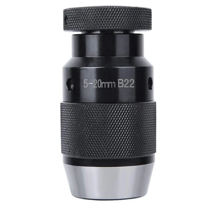 Сверлильный патрон 5-20 мм B22 самоблокирующийся сверлильный стандартный станок