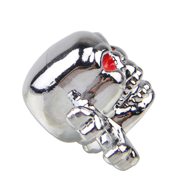 

Bone Skull Valve Covers Universal Valve Caps Valve Cores Valve Covers Universal Valve Caps Tyre Caps Bicycle Accessories