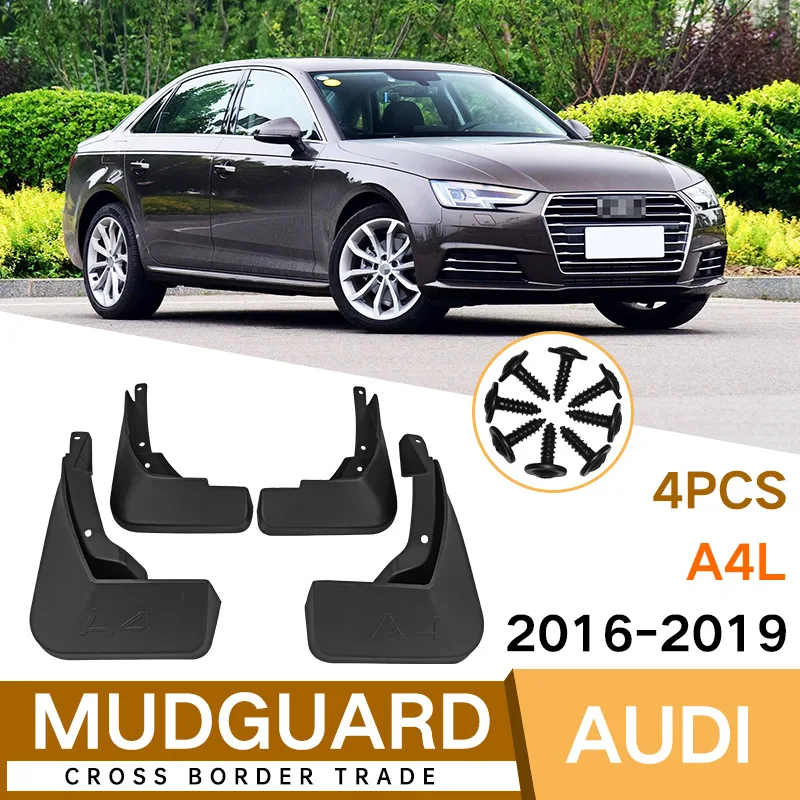 

Mud Flaps For Audi A4L 2016-2019 MudFlaps Front Rear Fender Car Accessories