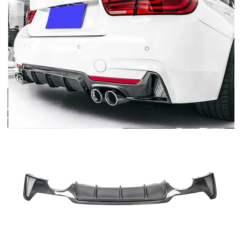 

Задний бампер для BMW 4 серии 2013-2020 F32 F32 f36, задний спойлер из углеродного волокна, диффузор, задняя губа МП