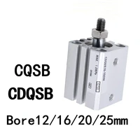 cqsb cdqsb series smc type compact thin single pneumatic air cylinder cqsb 12162025 5101520253035404550mm stroke dm