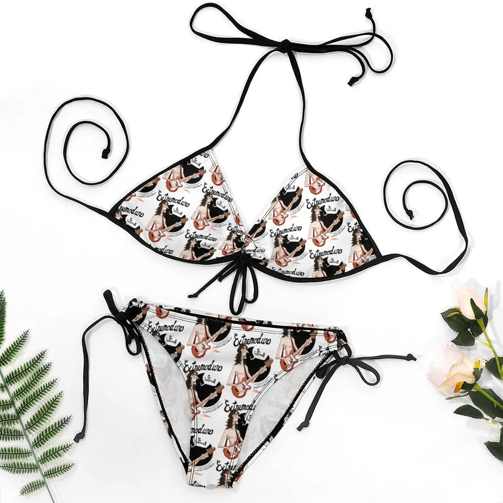 

VILLA Blog Jordi Villaverde Extremoduro Creative Exotic Bikini Funny Novelty Party Women's Bikinis Vintage Swimsuit
