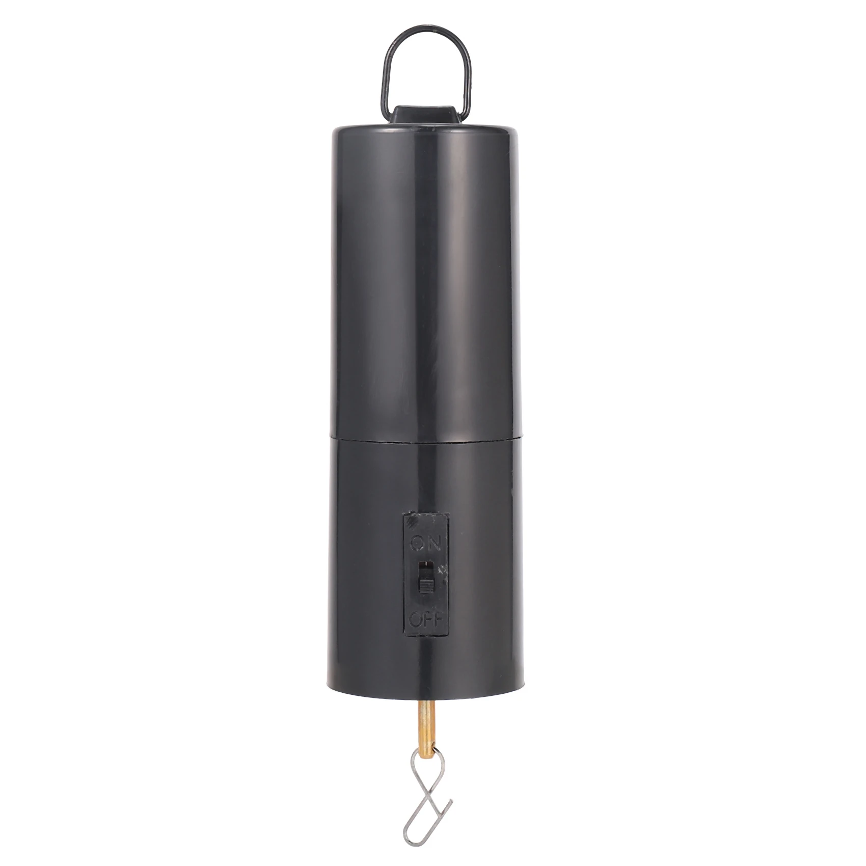 

Hanging Black Rotating Motor for Spinner and Wind Chime Garden Decoration Accessories, Not Including Battery 1 Pack