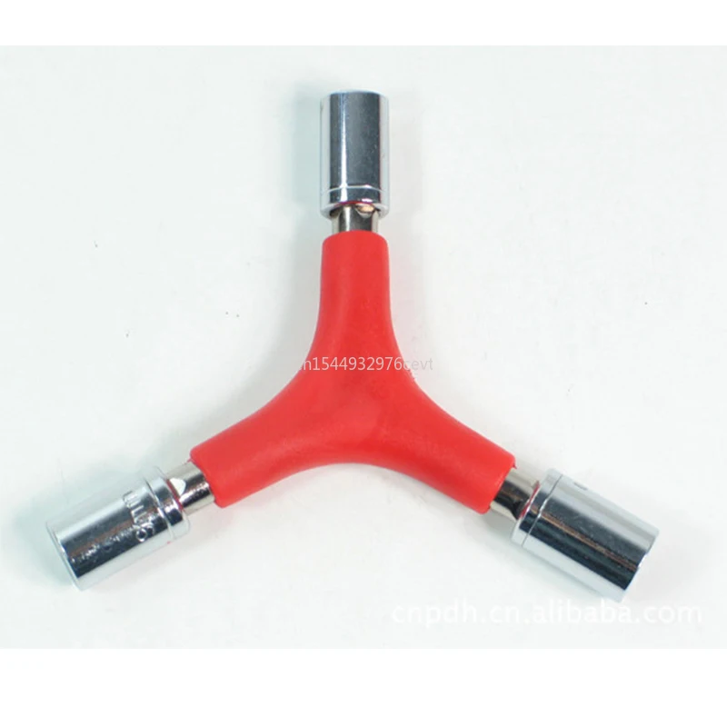 

Three-jaw Hexagonal Tool Bicycle Combination Tool Repair tools 3 Pieces/set Y-shaped Bicycle Wrench Allen Wrench 8mm 9mm 10mm