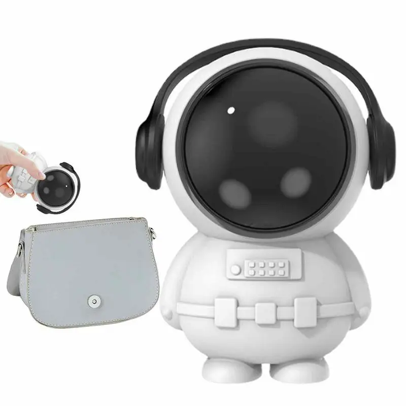 

Mini Fan Portable Leafless Personal Portable Fan Speed Adjustable USB Rechargeable Astronaut Shape Fan For Kids Girls Boys Woman